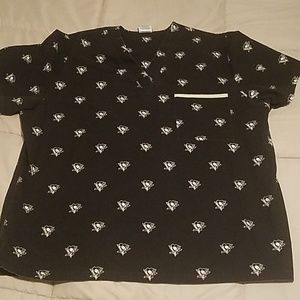 Pittsburgh Penguins scrub top